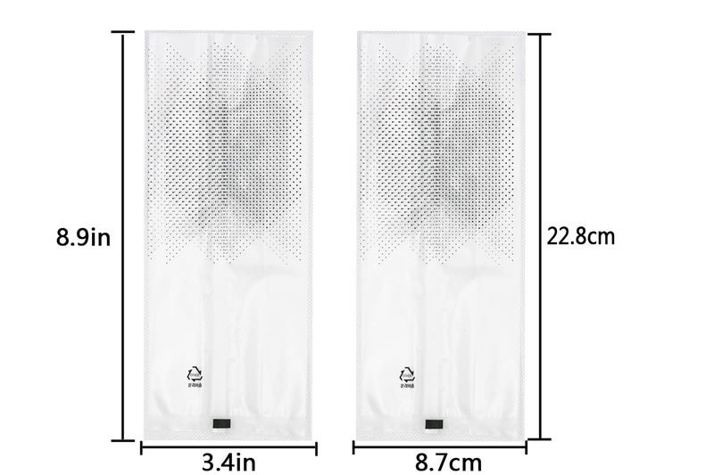 SRainbowPP SAILING-GO 100 pcs./Pack Translucent Plastic Bags for Cookie,Cake,Chocolate,Candy,Snack Wrapping Good for Bakery Party with Thank You Stickers - Image 3